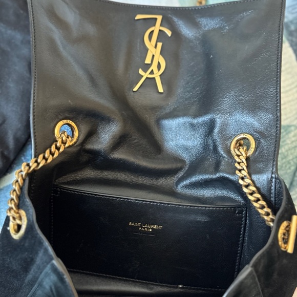 Saint Laurent Kate Small Supple Reversible Chain Bag in Suede and Leather - Picture 4 of 5